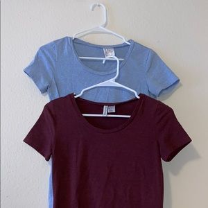 2 pack crew neck shirts